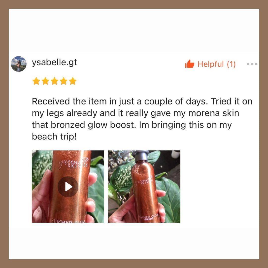 Greenelle Skin Bronzing Oil With SPF 50