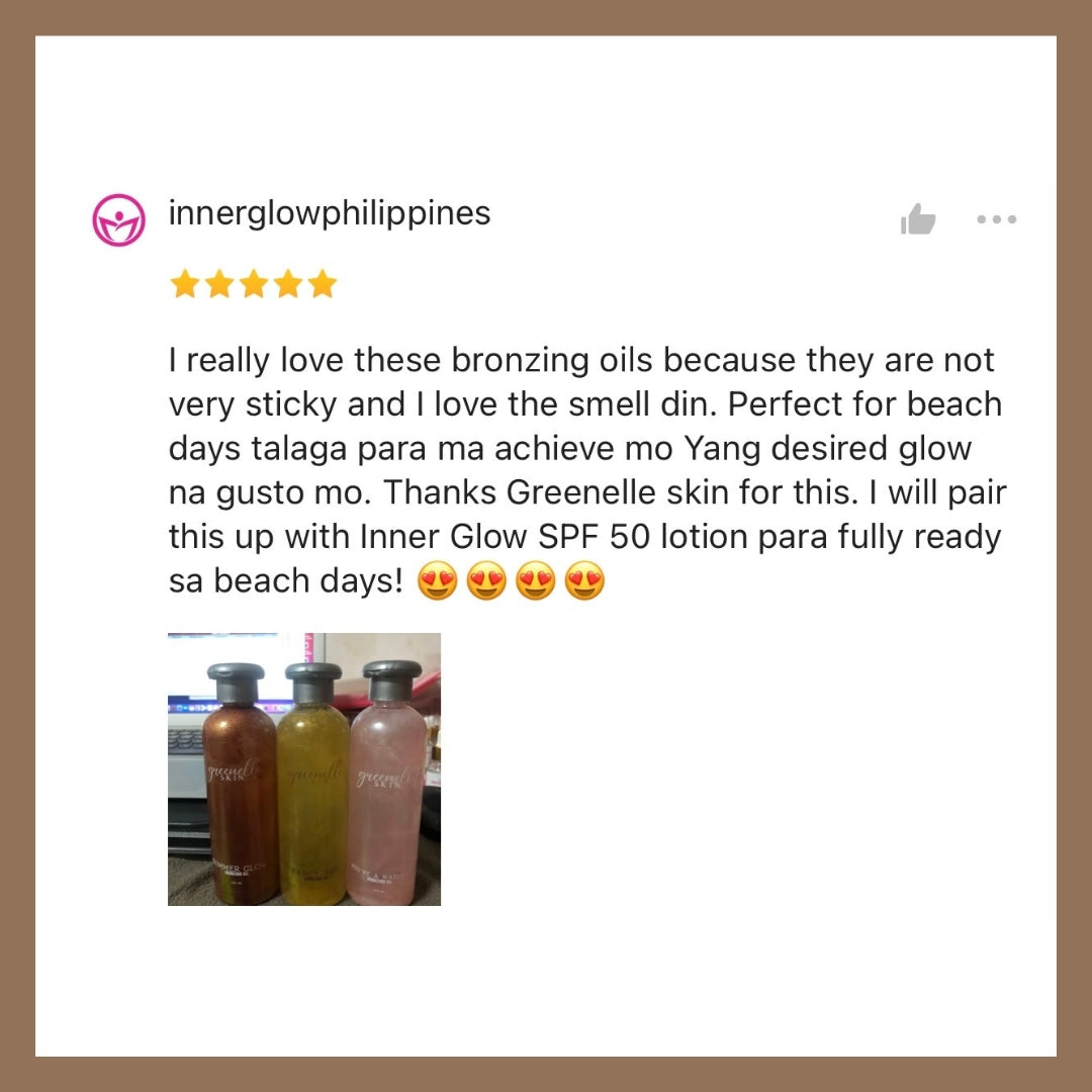 Greenelle Skin Bronzing Oil With SPF 50
